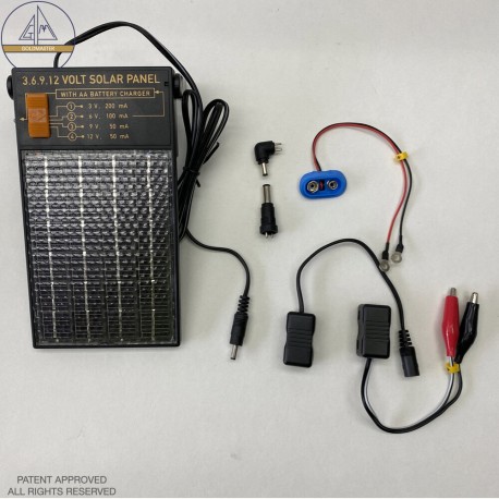 Caricabatteria con uscita 3, 6, 9, 12 volt